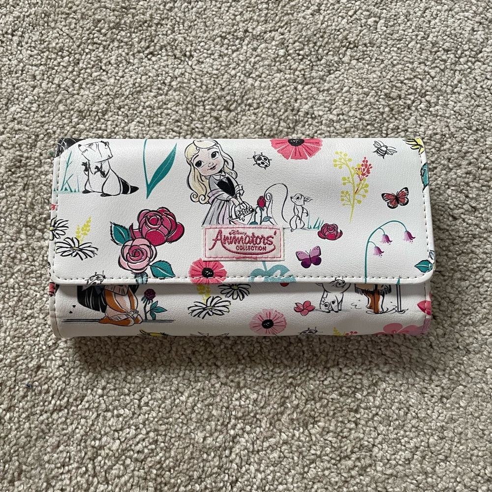 Disney Animators Collection wallet, Disney Princess pattern. Send me offers!!